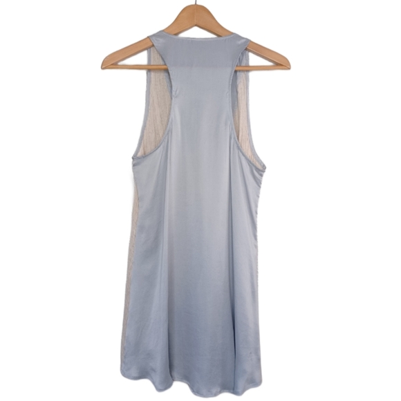 The Odells Hi-Lo Linen Silk Tank Top Blouse - Picture 2 of 15